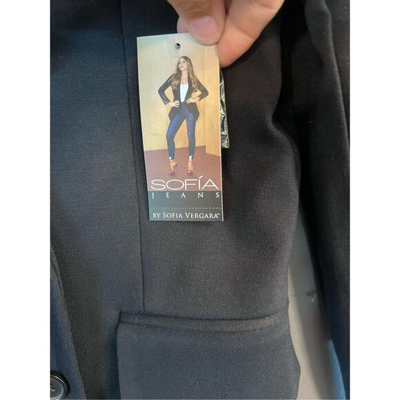 Sofia Vergara Sofia Jacket‎ Black XS NWT - Picture 3 of 7